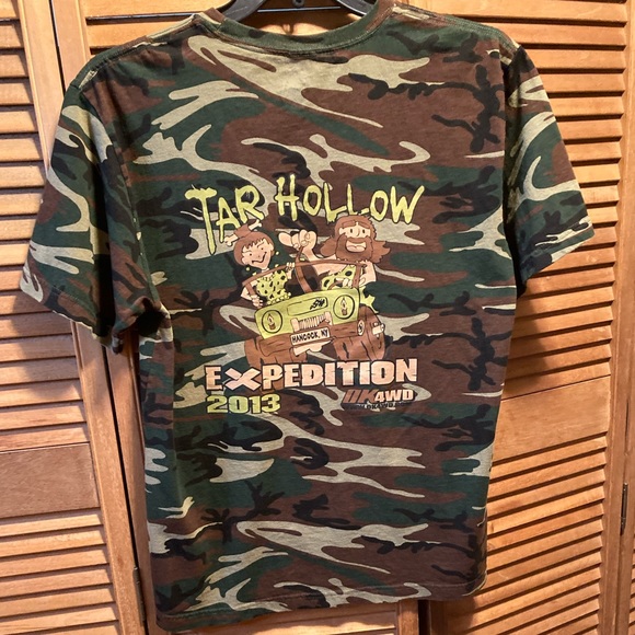 Tar Hollow Expedition 2012 Camouflage Tee Shirt - Picture 8 of 12